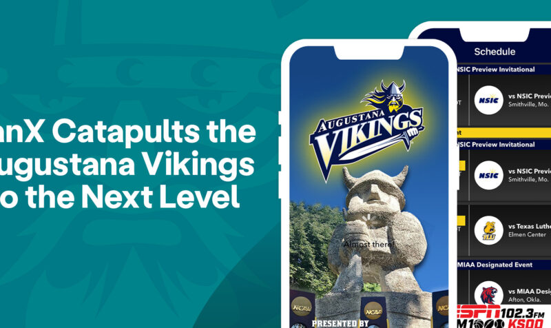 Blog title plus screenshot of the Vikings app