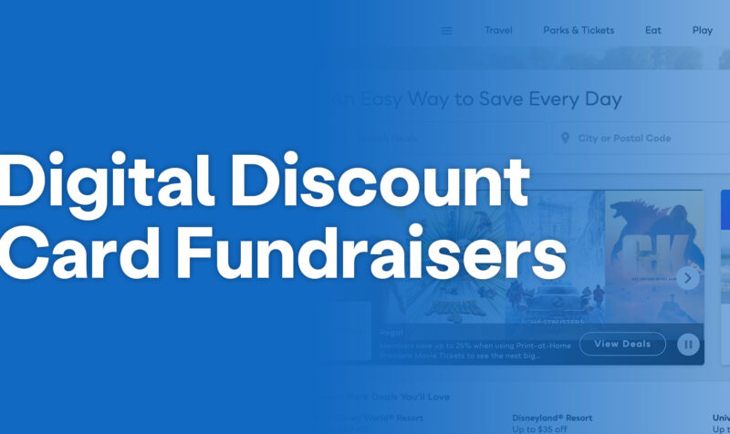 Digital discount card fundraiser Snap! Raise
