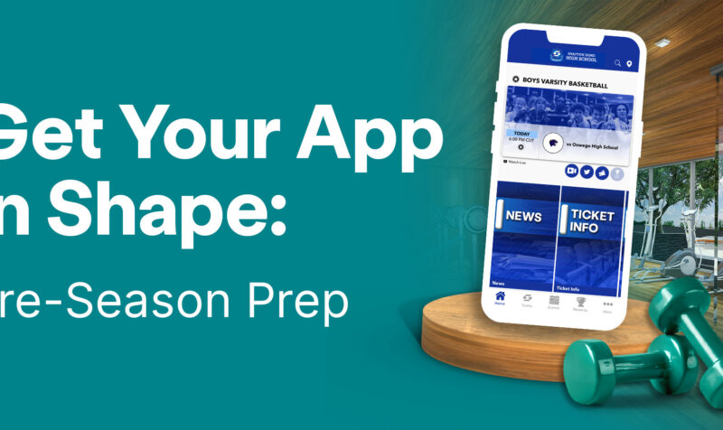 Get your app in shape. Pic of phone screen displaying app