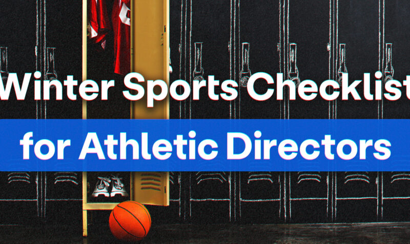Winter sports checklist for athletic directors