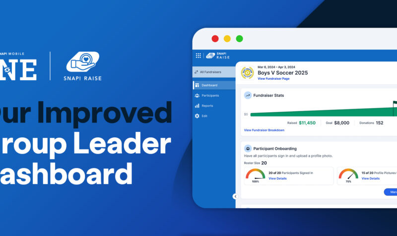 Raise group leader dashboard