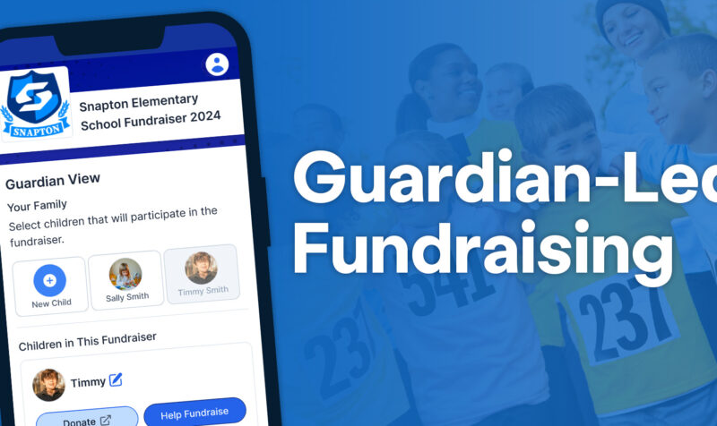 Guardian-led fundraising with Snap! Raise